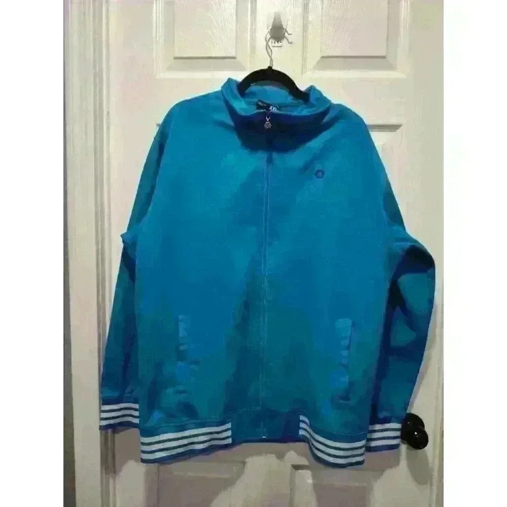 Vintage Y2K Southpole‎ Baggy Blue& White Essential Jacket XXL
